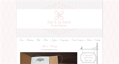 Desktop Screenshot of faitlamain.com